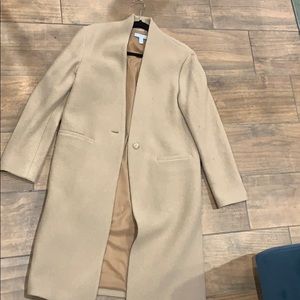 Dylan gray beige coat